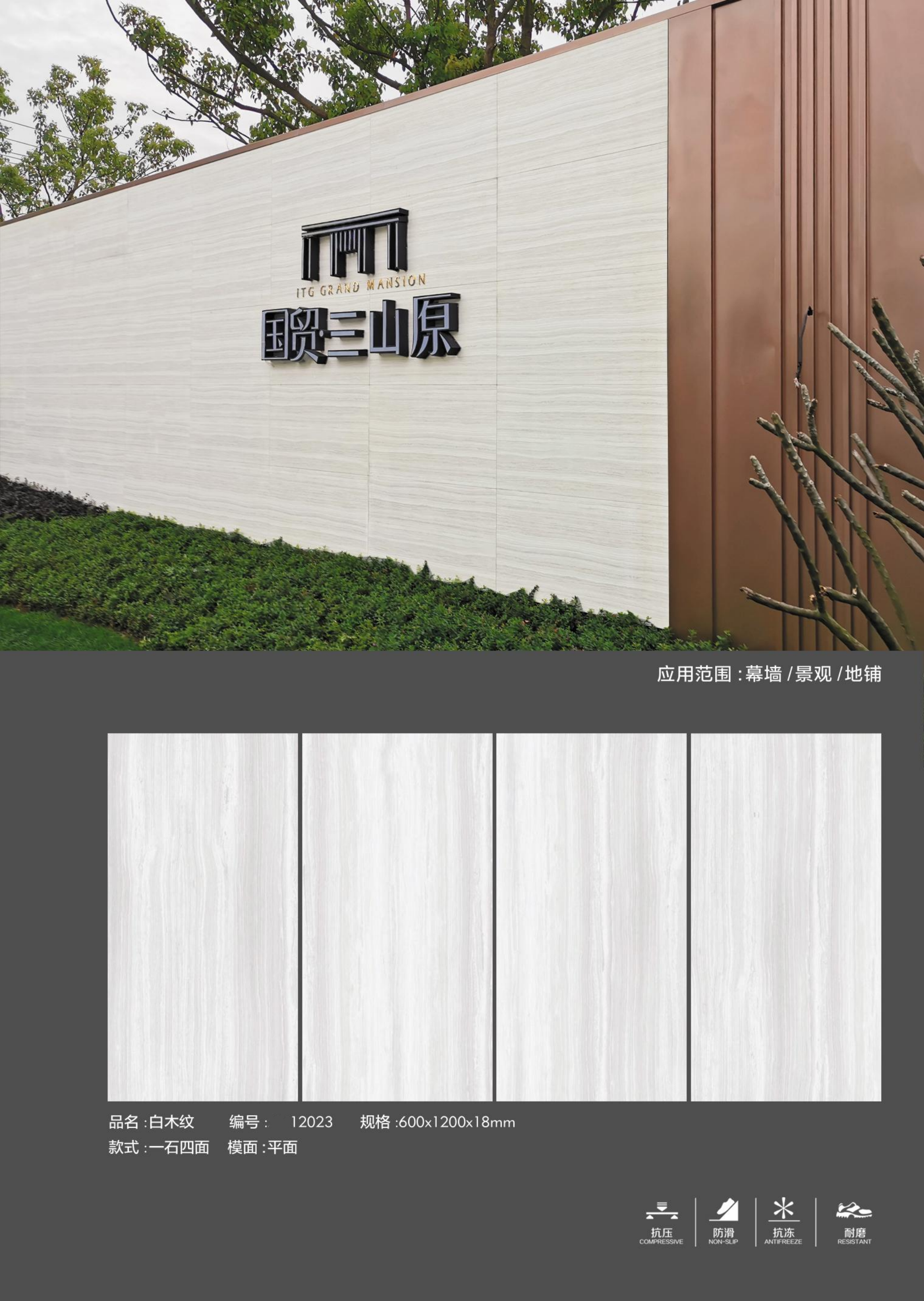 SGDXD12023 白木纹